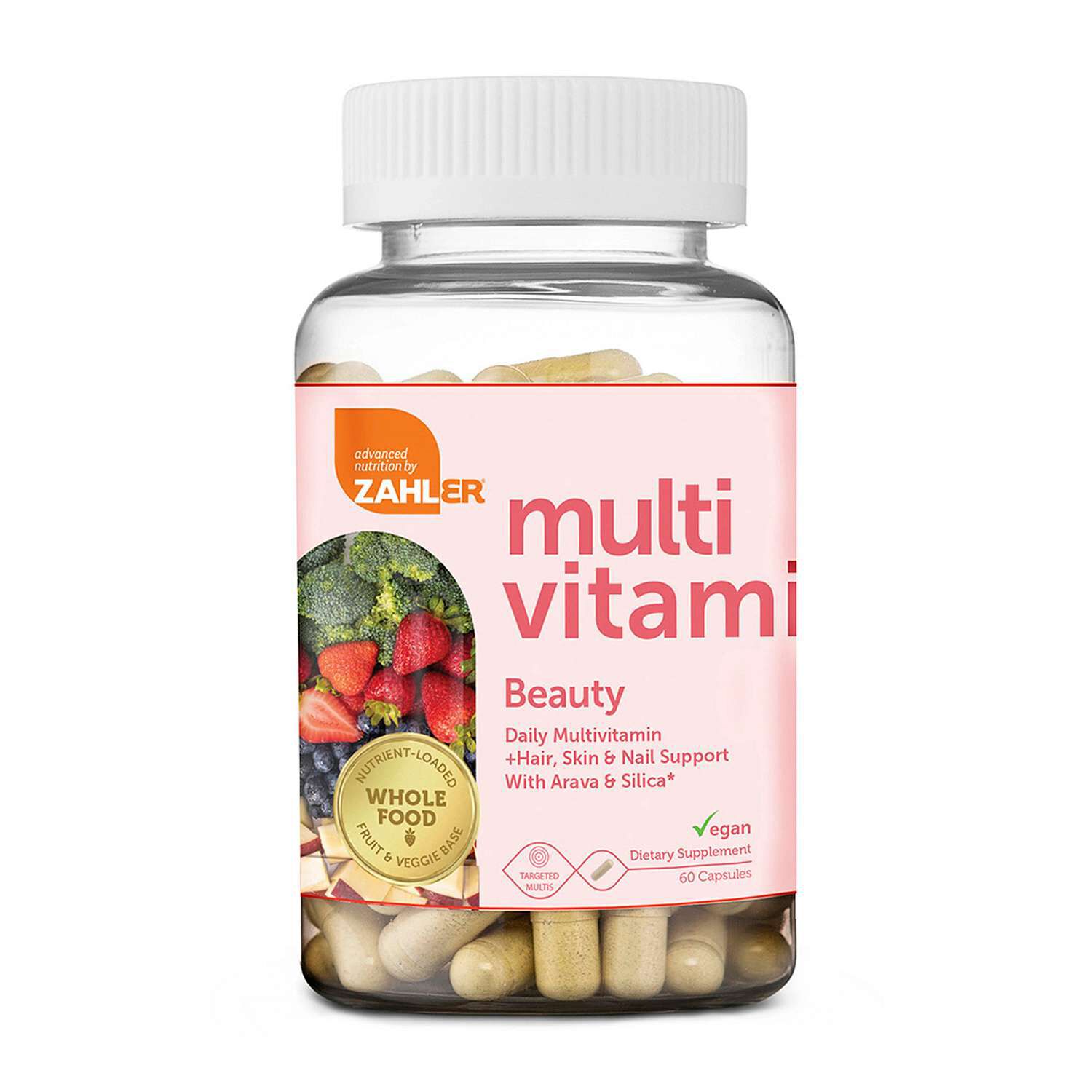 Beauty Daily Multivitamin + Hair - Skin & Nails Support - 60 Capules (30 Servings)